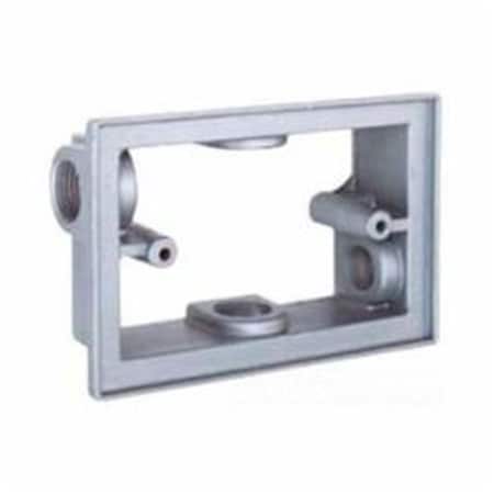 Teddico/Bwf Electrical Box Hardware, 1 Gang, Die-Cast Metal 1719145